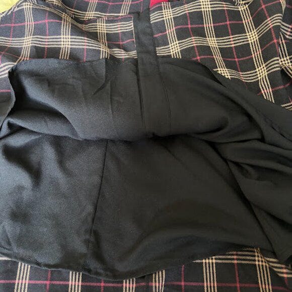 UVM Collection | Plaid Belted Midi Dress | Size L - Picture 6 of 9